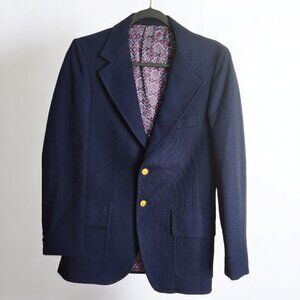Men's Vintage - Elderado - Blazer Jacket w/ Gold Buttons